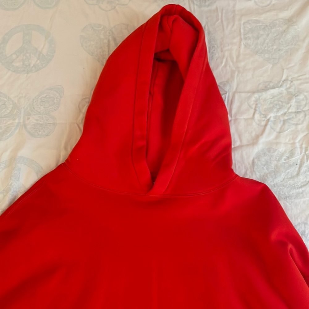 Orange hoodie